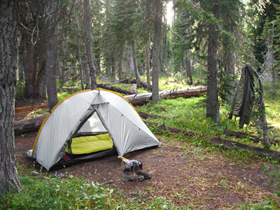 Yellowstone backpacking package